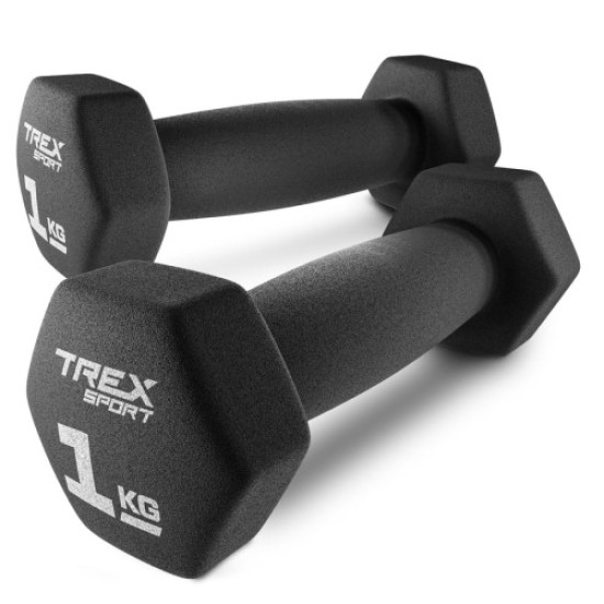 Купить Гантель  Trex Sport TX-010VD 2x1 кг в Киеве - фото №1